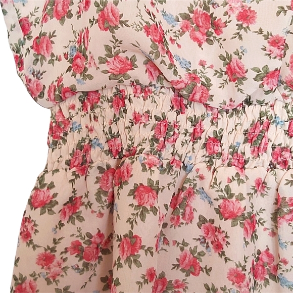 Forever 21 Floral Smocked Babydoll Top - Picture 13 of 16